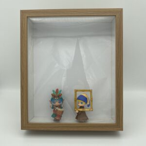 custom shadow box picture frame with 6 depths and 4 glass types – free design preview