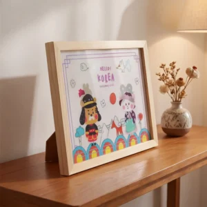 Picture on Wooden Frame