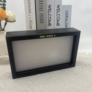 Light box picture frame
