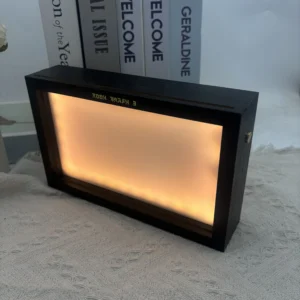 Light box picture frame