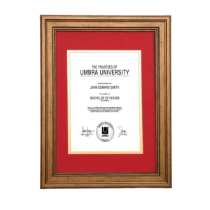 A4 Certificate Photo Frame