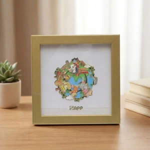 Square Wooden Photo Frame